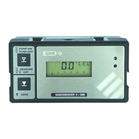 Gas Measurement Instruments Gascoseeker 2-500 User handbook