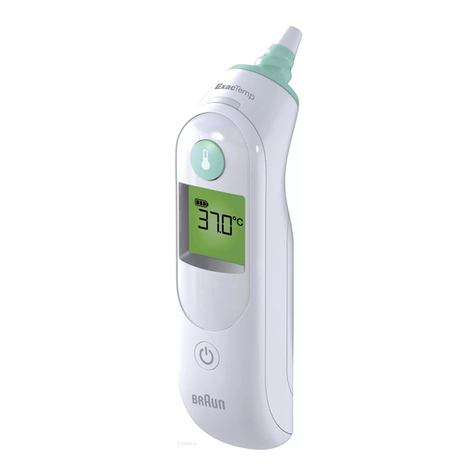 Braun ThermoScan IRT 6515 manual