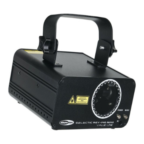 Show Tec Galactic RGY-140 MKII manual