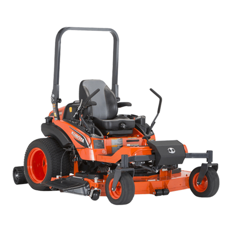 Kubota ZD1211-AU Operator's manual