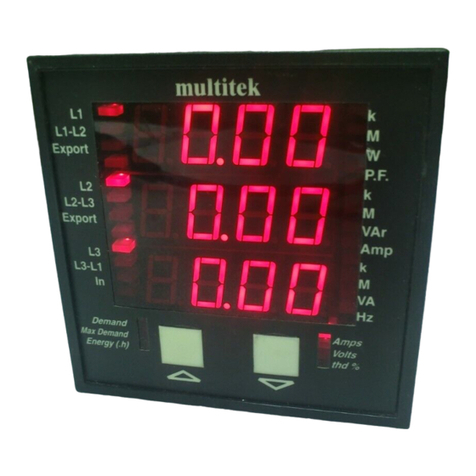 Multitek MultiLed M812-LD Series operating manual