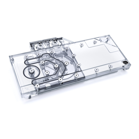 Alphacool EISBLOCK AURORA ACRYL GPX-N RTX 3070 VENTUS... User manual