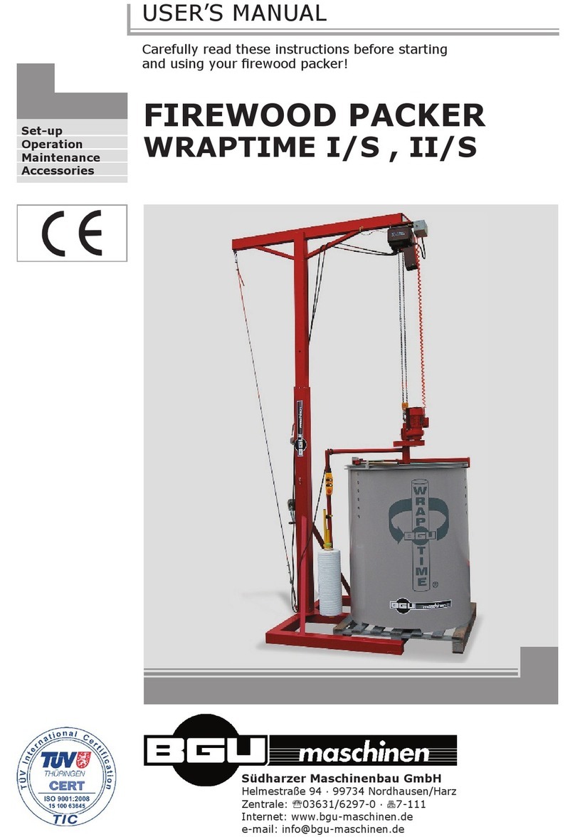 BGU WRAPTIME I/S user manual