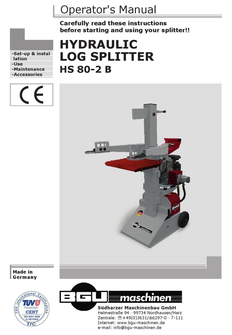 BGU HS 80-2 B Operator's manual