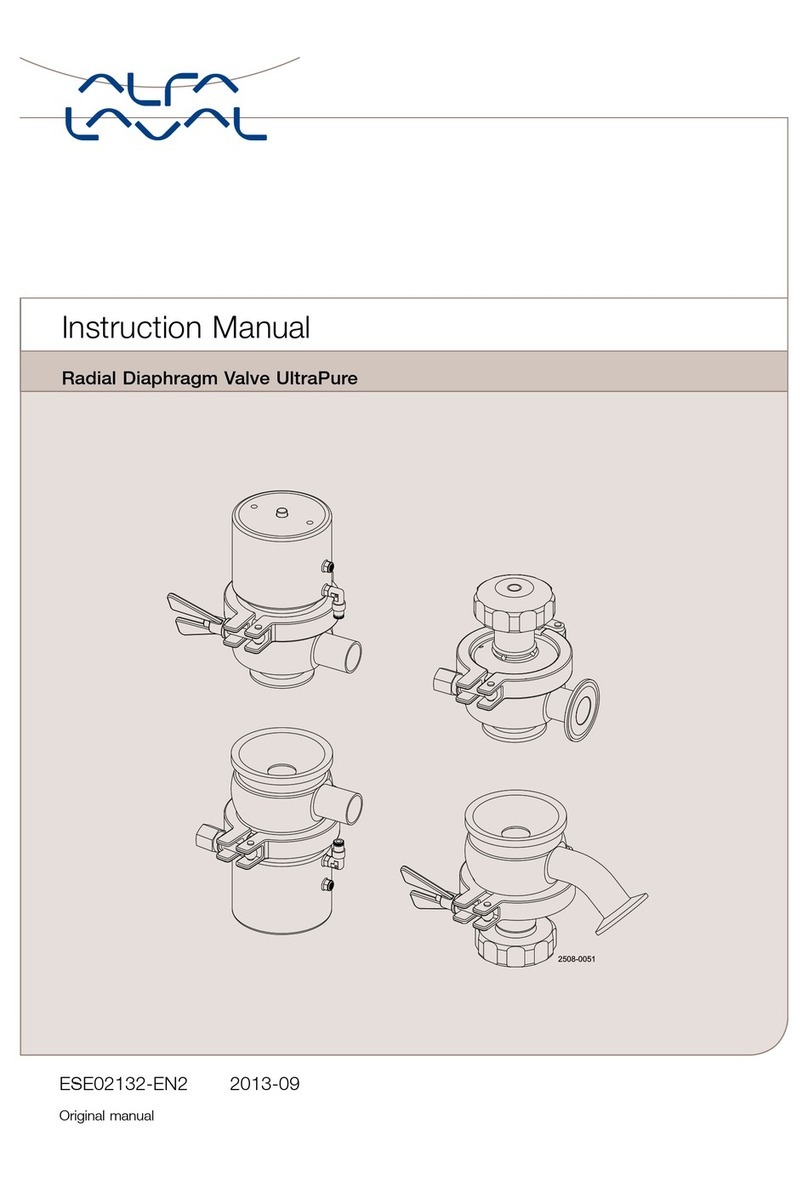 Alfalaval UltraPure Series User manual