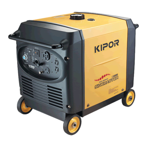 Kipor IG6000 User manual