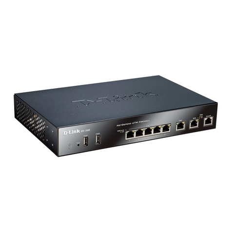 D-Link NetDefend DFL-260E User manual