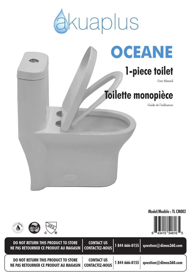 Akuaplus OCEANE TL CM002 user manual