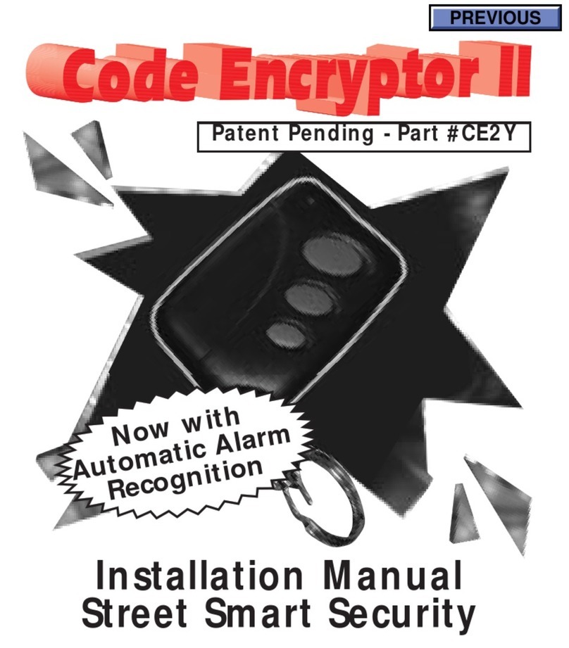 Honeywell Code Encryptor II User manual