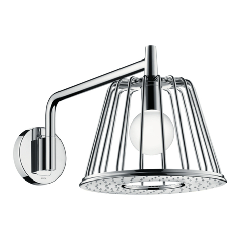 Hans Grohe Axor Nendo User manual