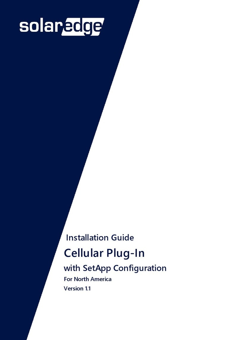 SolarEdge Cellular Plug-In installation guide