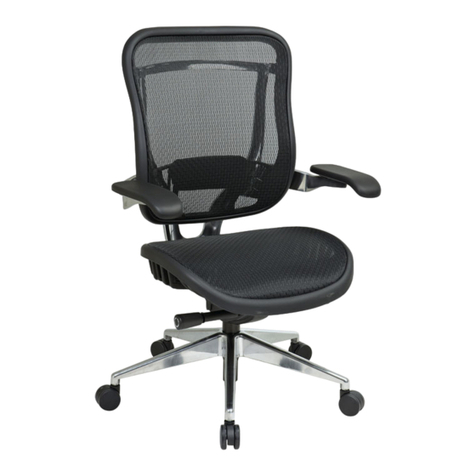 Space Seating 818A-11P9C1C3 User manual