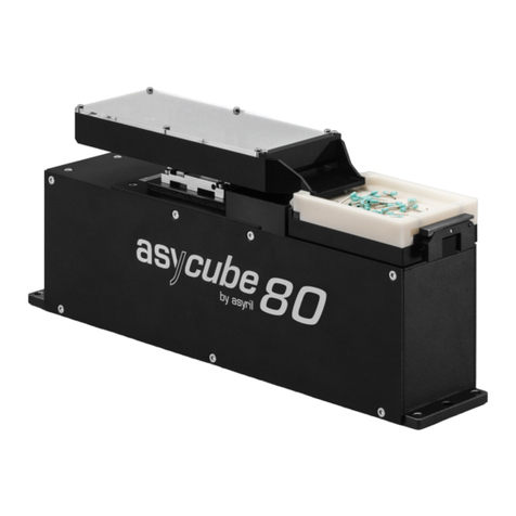 Asyril Asycube 50 User manual