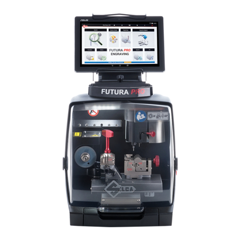 Silca FUTURA PRO User manual Silca FUTURA PRO User manual