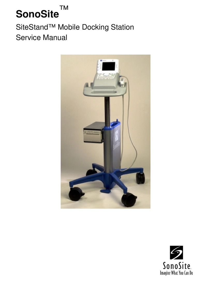 SonoSite SiteStand Service manual