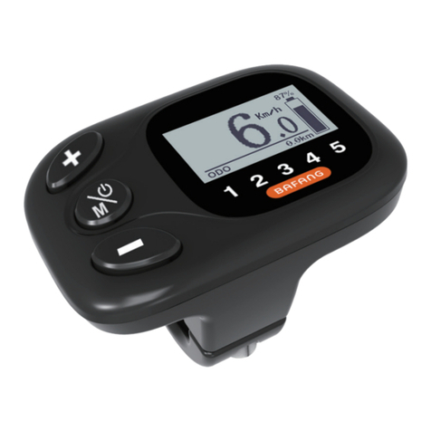 BAFANG DP C15.CAN User manual BAFANG DP C15.CAN User manual
