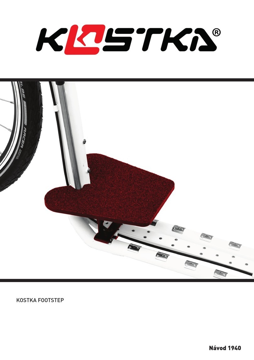 KOSTKA FOOTSTEP manual