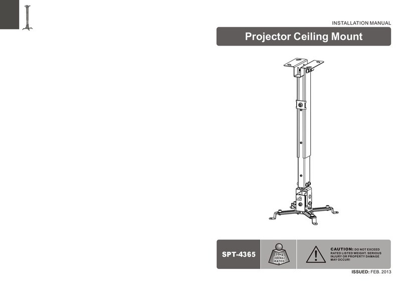 traulux SPT-4365 installation manual