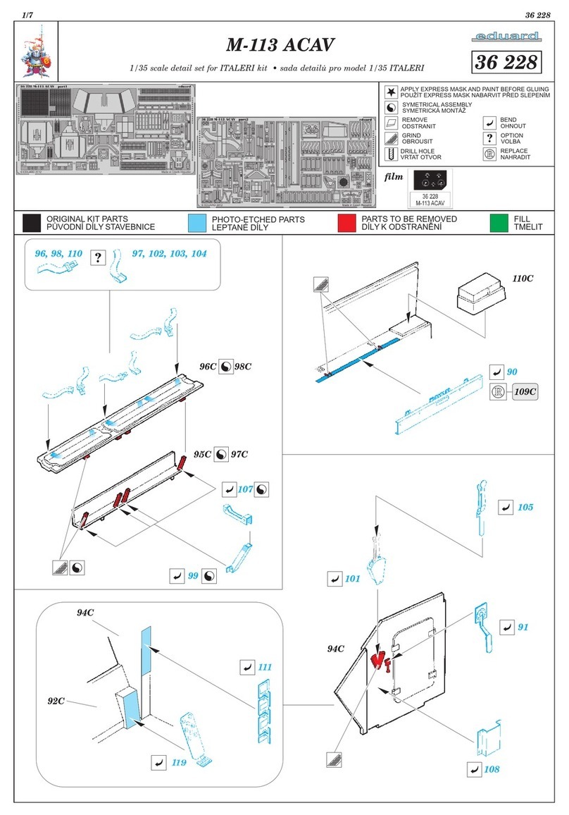 Eduard M-113 ACAV User manual