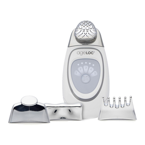 nuskin AGELOC GALVANIC SPA Dimensions