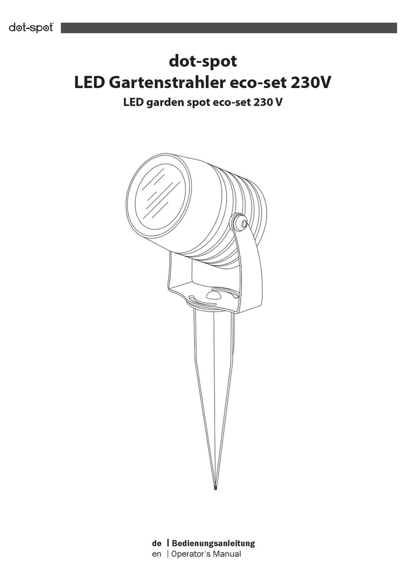Dot-Spot eco 230 V Operator's manual