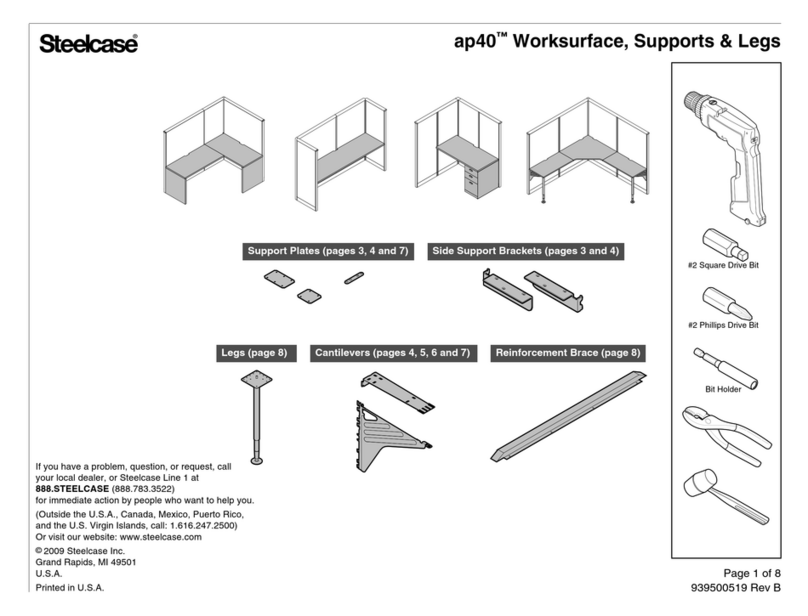Steelcase ap40 User manual Steelcase ap40 User manual