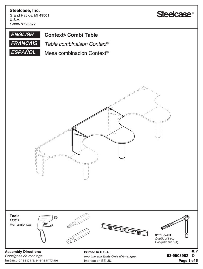 Steelcase Context Assembly Directions Steelcase Context Assembly Directions