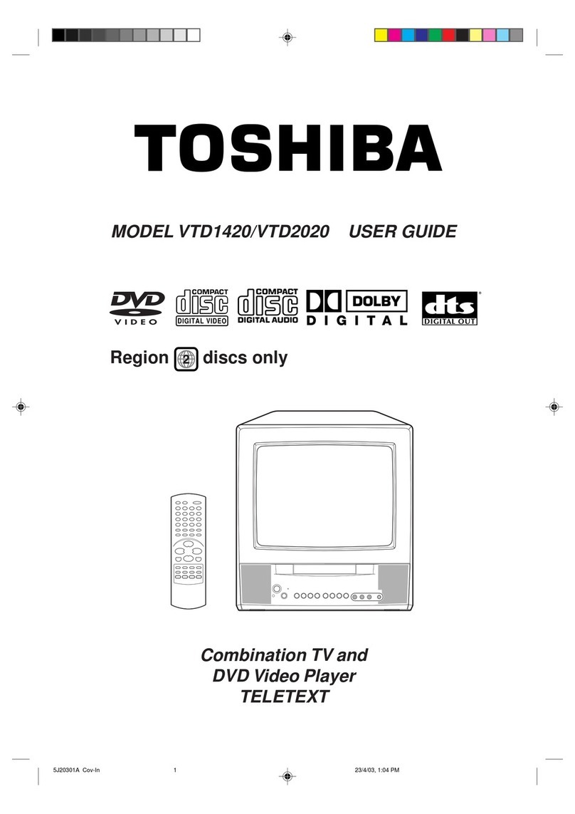 Toshiba VTD1420 User manual