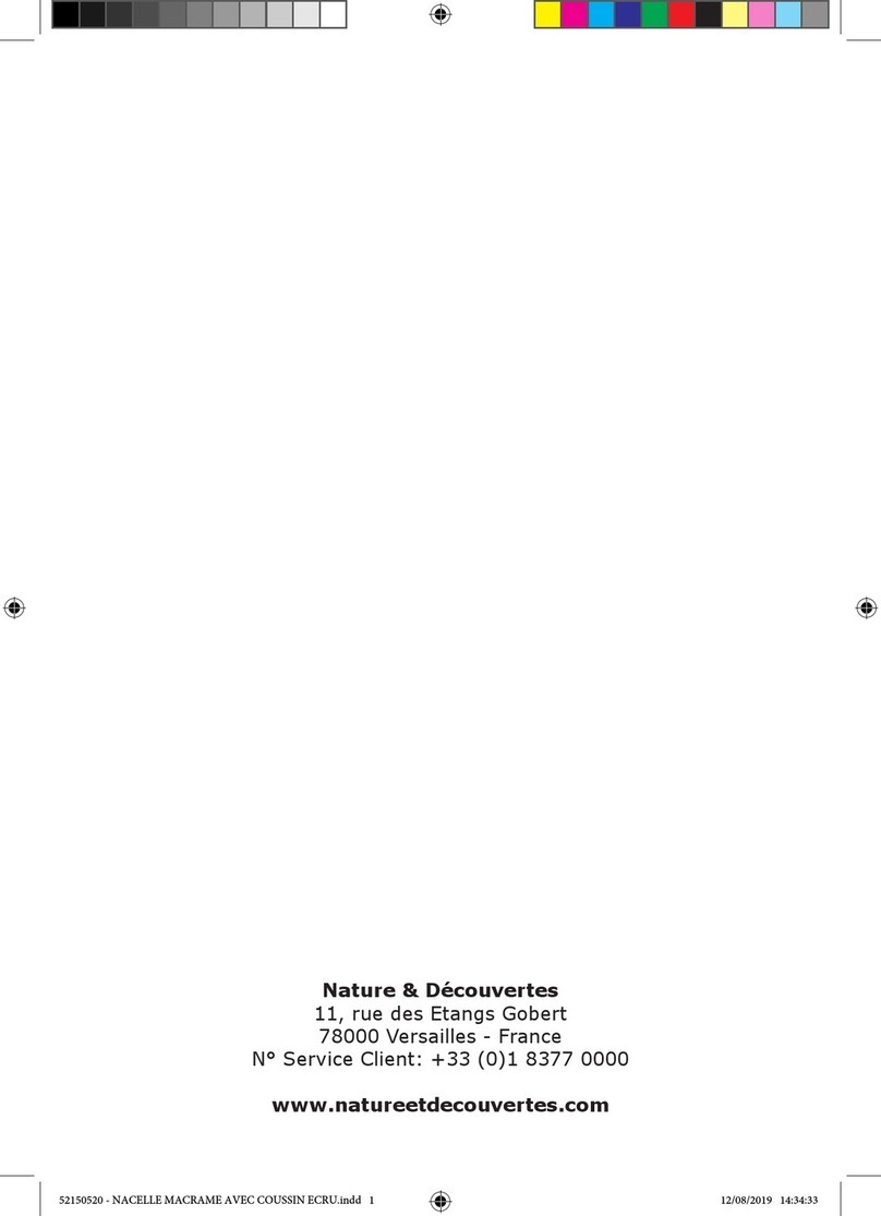 NATURE & DECOUVERTES 52150520 instructions