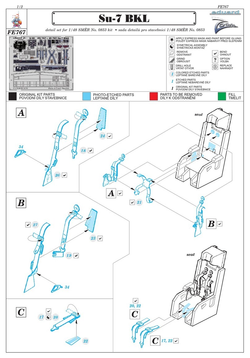 Eduard Zoom Su-7 BKL User manual