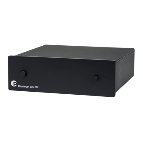 Pro-Ject Audio Systems Box Design BT Box S2 Instructions for use
