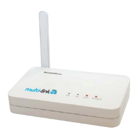 Heatmiser Multi-Link User manual