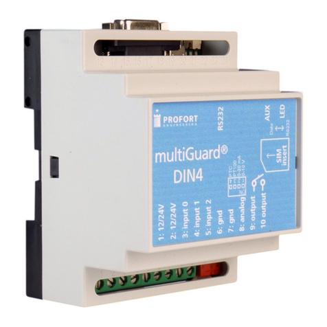 Profort multiGuard Master IO Installation manual