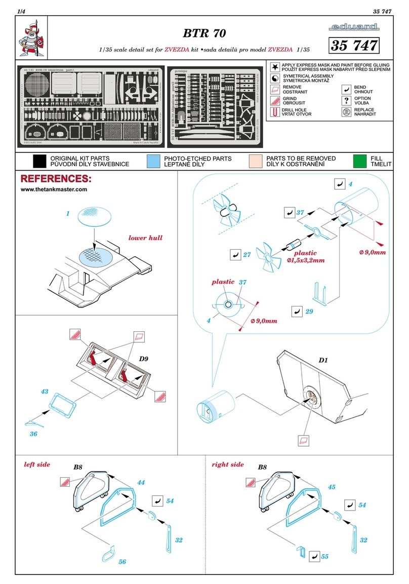 Eduard BTR 70 quick start guide