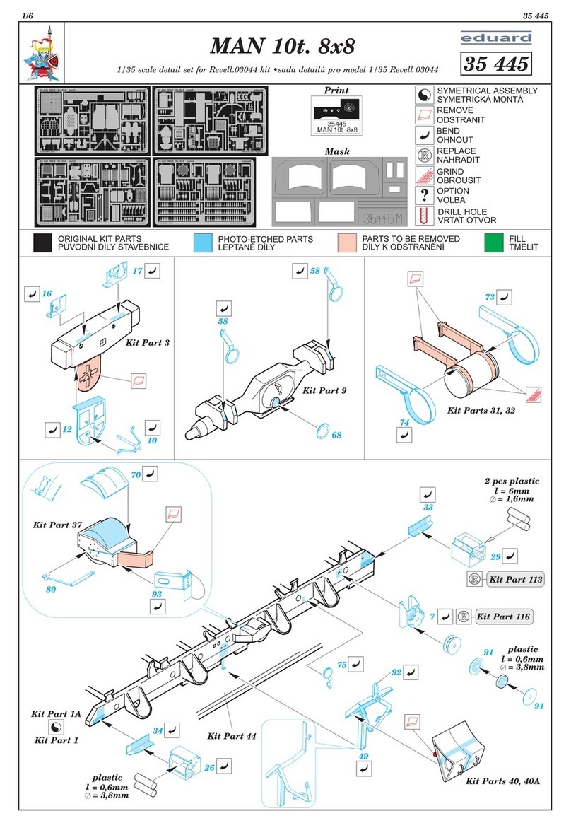Eduard MAN 10t. 8x8 quick start guide