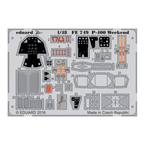 Eduard Zoom P-400 Weekend User manual