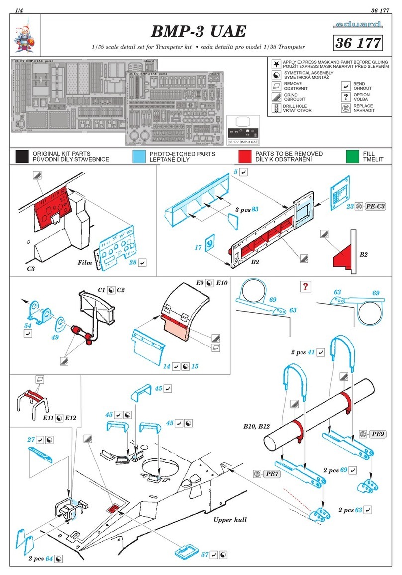 Eduard BMP-3 UAE quick start guide