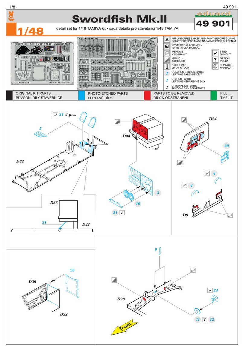 Eduard Swordfish Mk.II User manual
