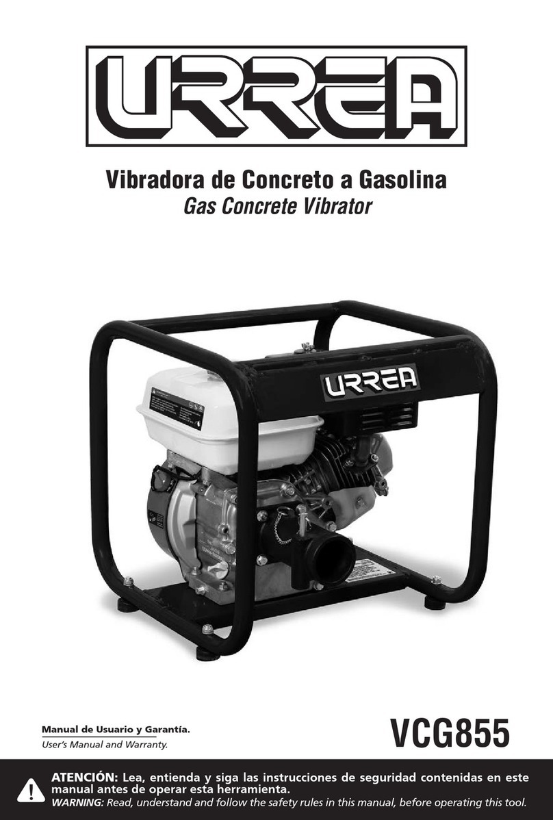 Urrea VCG855 Dimensions and installation guide
