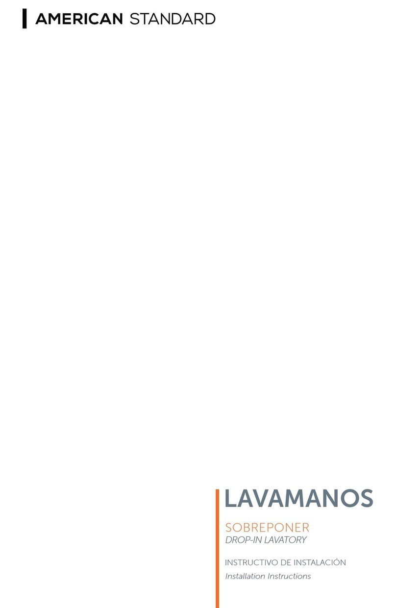 American Standard LAVAMANOS User manual