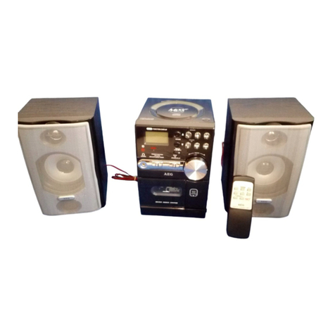 AEG MC 4408 CD/MP3 Technical specifications