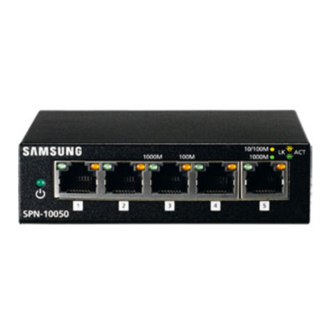 Samsung Techwin SPN-10050 User manual Samsung Techwin SPN-10050 User manual