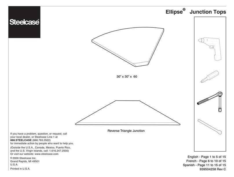 Steelcase Ellipse quick start guide Steelcase Ellipse quick start guide