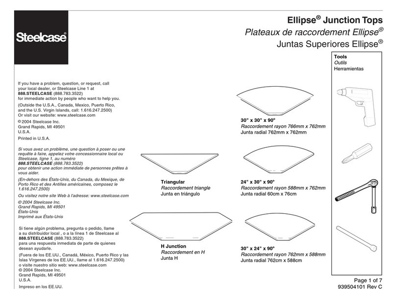 Steelcase Ellipse User manual
