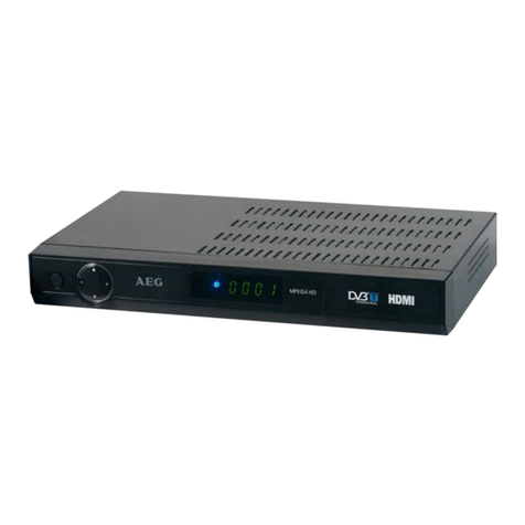 AEG DVB-T 4545 User manual