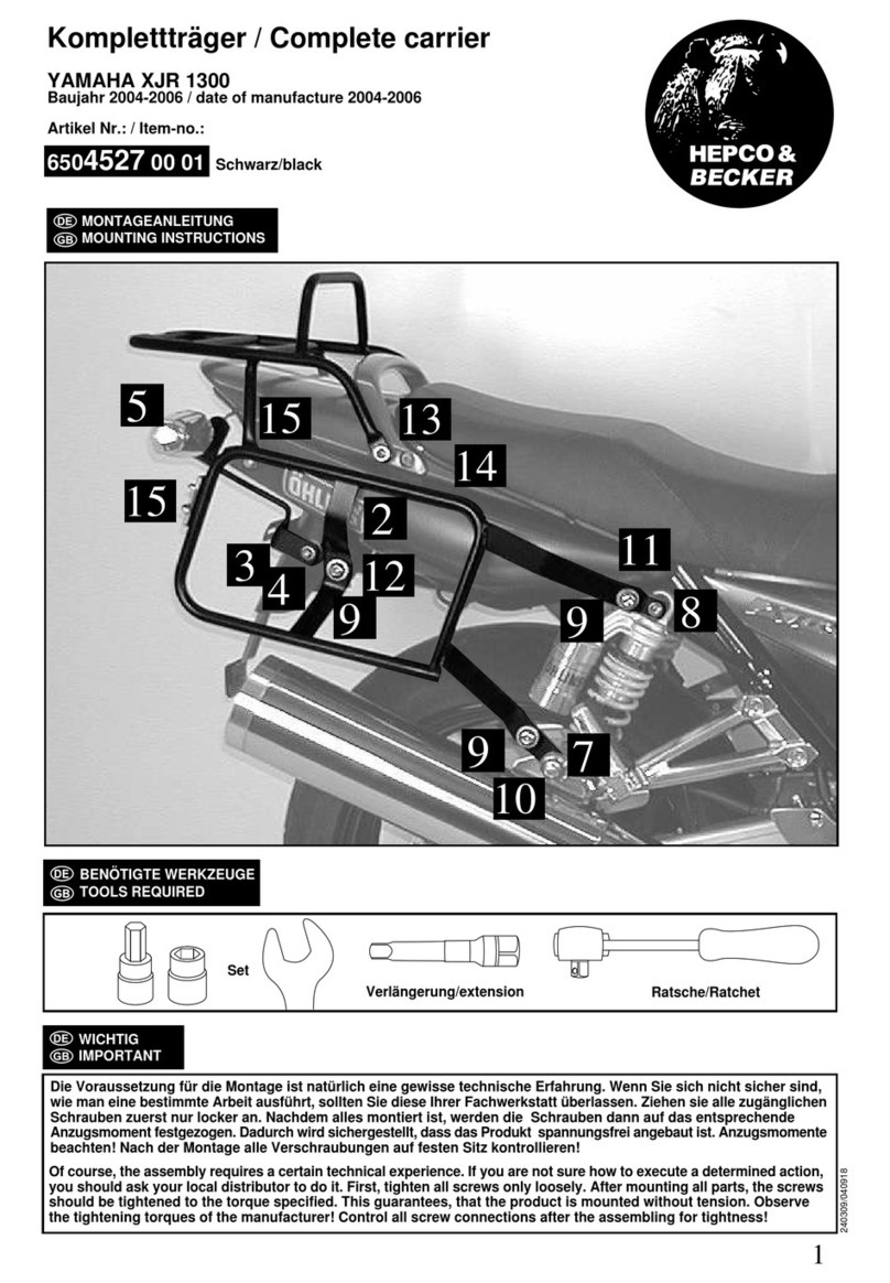 hepco & becker 6504527 00 01 User manual hepco & becker 6504527 00 01 User manual