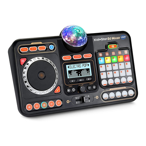 V-tech Kidi Super Star DJ User manual