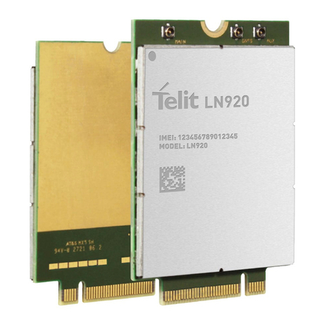Telit Wireless Solutions LN920 Guide Telit Wireless Solutions LN920 Guide