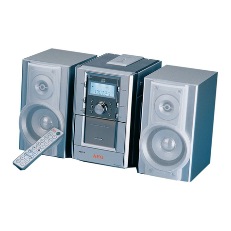 AEG MC 4402 CD Technical specifications AEG MC 4402 CD Technical specifications