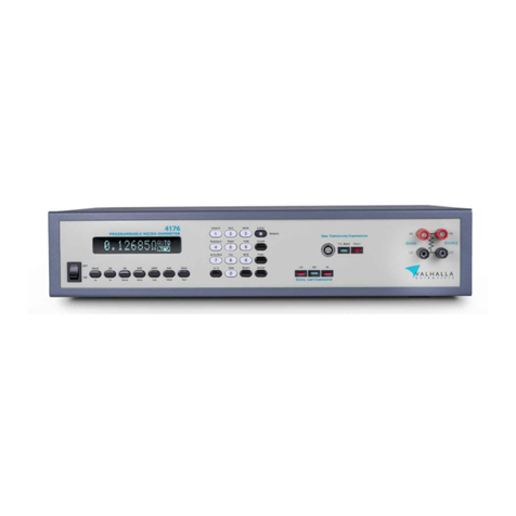 Valhalla Scientific 4176 User manual